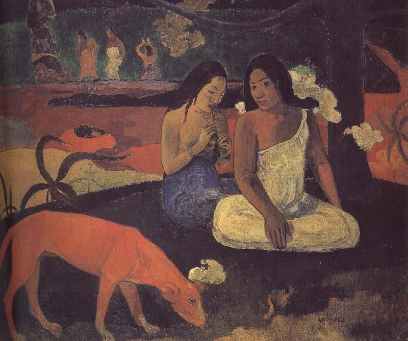 Paul Gauguin Happy Woman China oil painting art